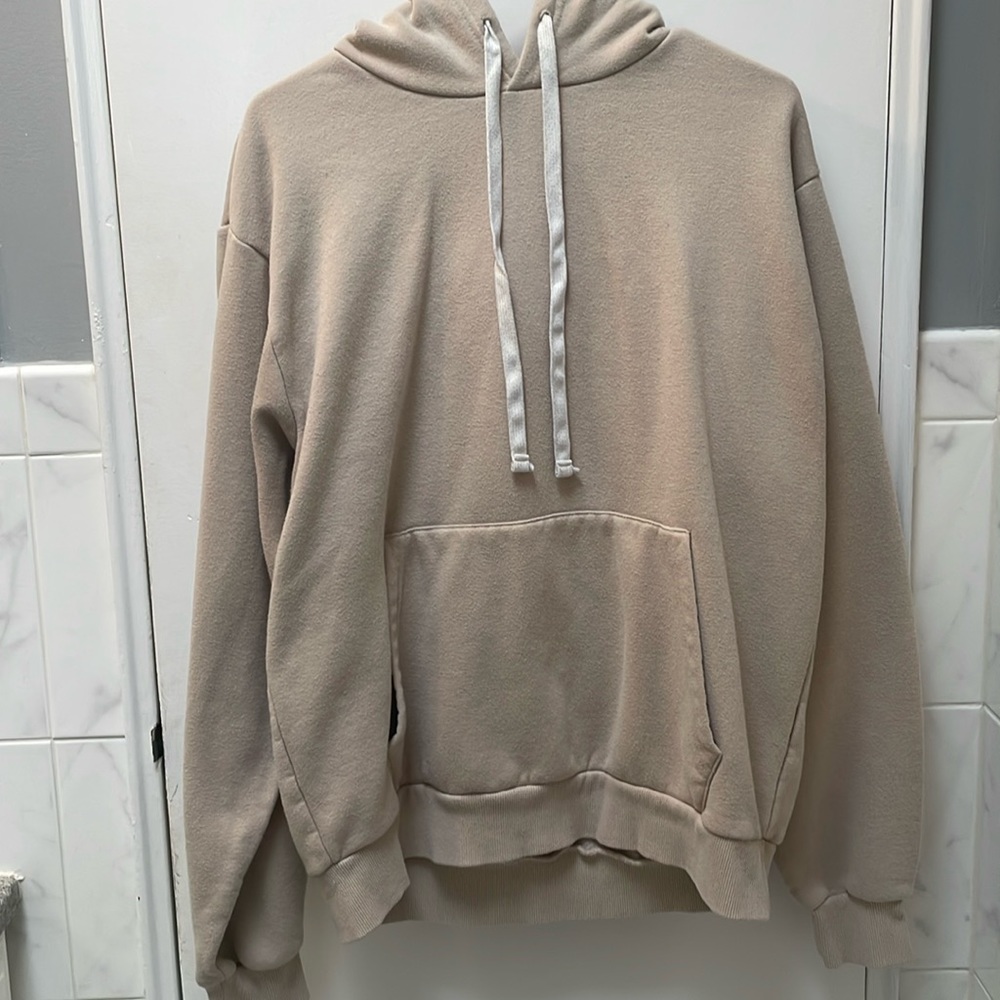 Tan hoodie